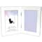 12 Pack: 2 Opening White 4" x 6" Hinged Frame, Simply Essentials™ by Studio Décor®